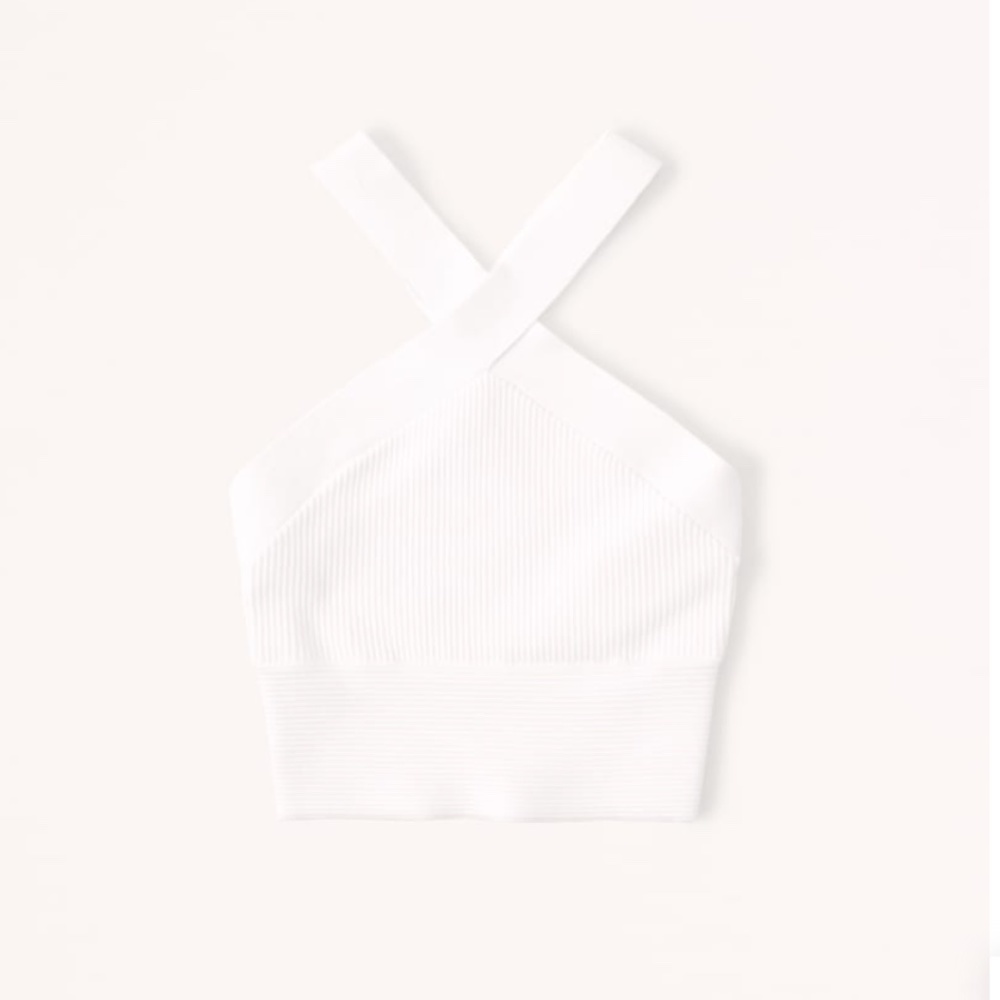 Abercrombie and Fitch Ottoman Rib Twist Tank